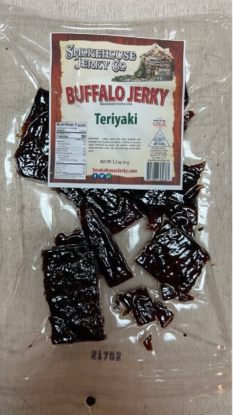 3.2oz Buffalo Jerky - Teriyaki