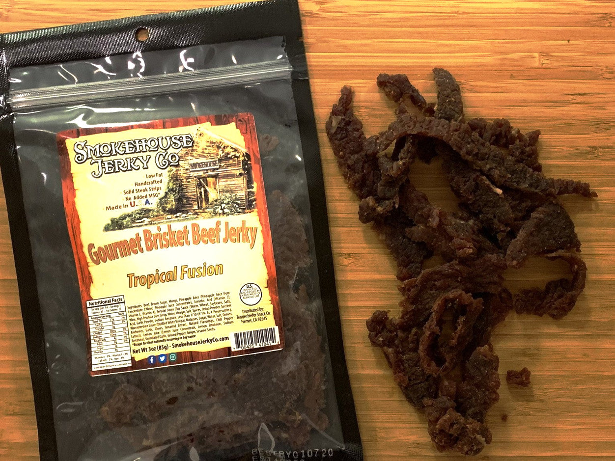 Tropical Fusion (Mango Pineapple) Brisket Beef Jerky