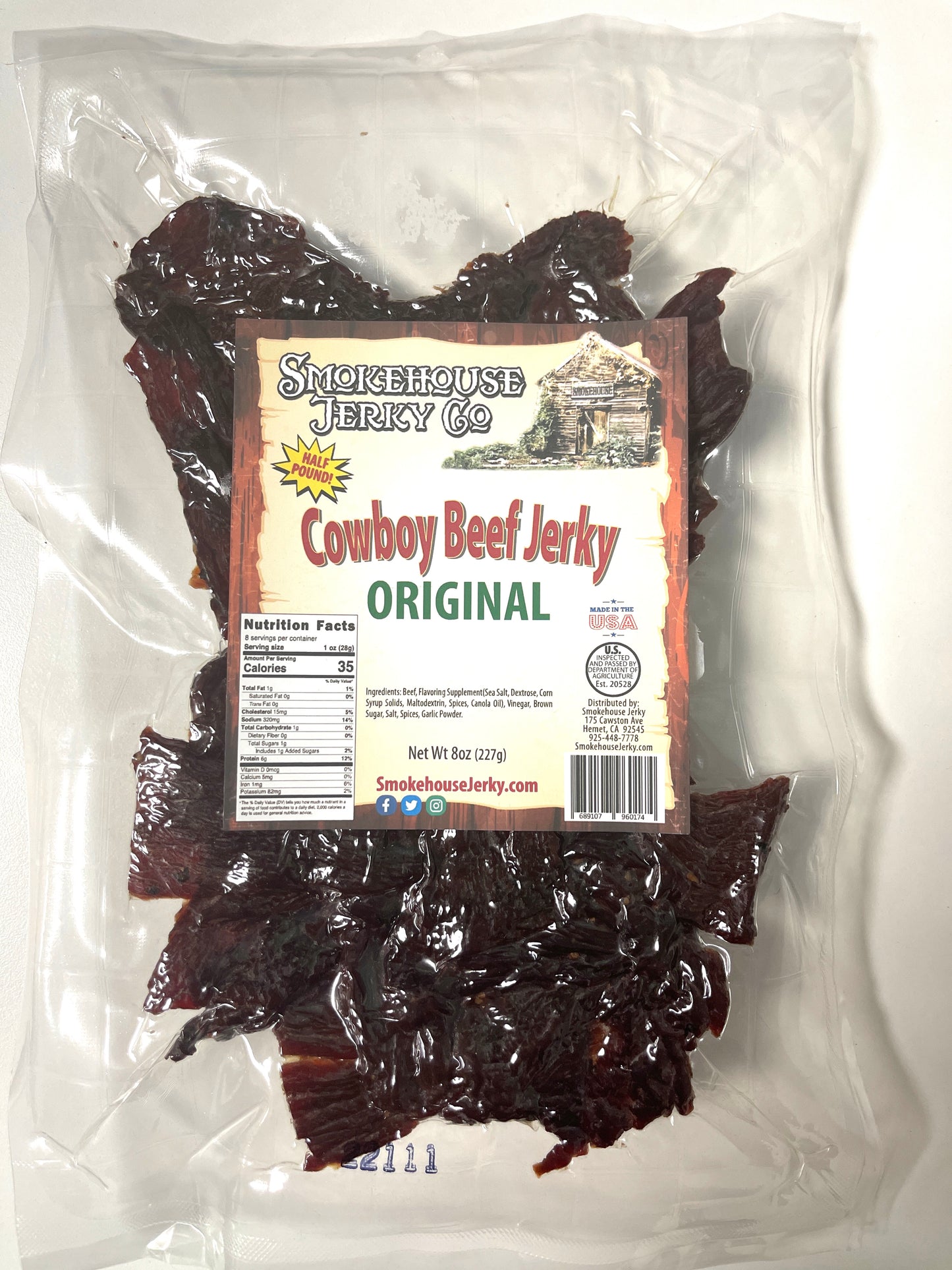 4oz Original Cowboy Beef Jerky