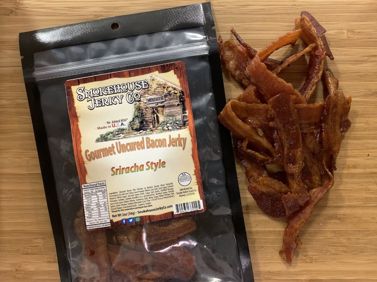 Sriracha Bacon Jerky