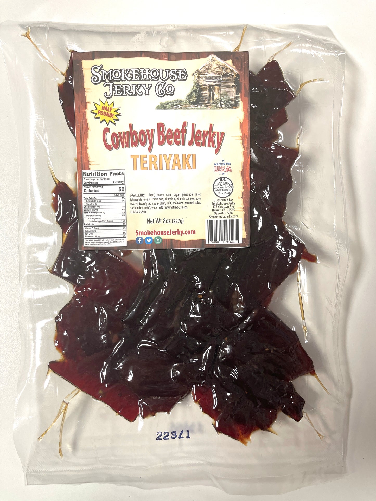 4oz Teriyaki Cowboy Beef Jerky