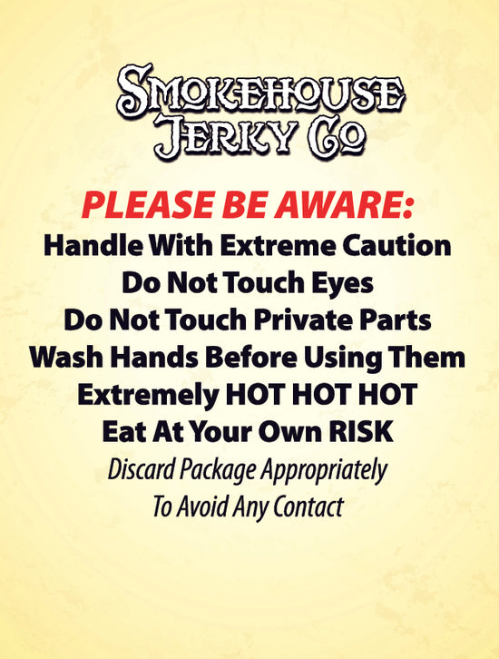 Armegeddon Brisket Beef Jerky 1/2 oz Smokehouse Jerky