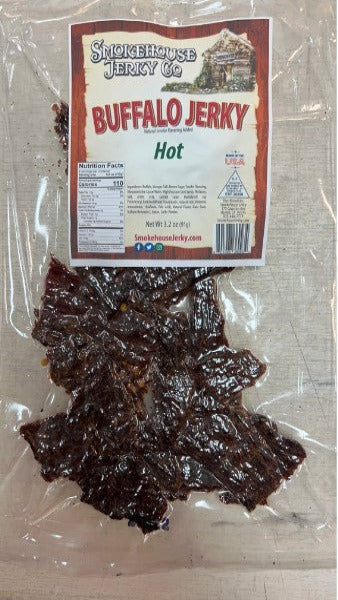 3.2oz Buffalo Jerky - Hot