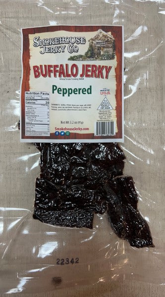 3.2oz Buffalo Jerky - Peppered