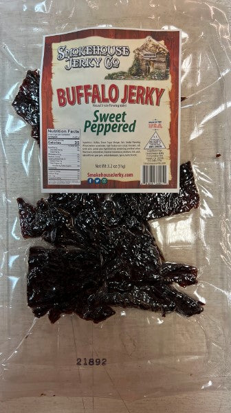 3.2oz Buffalo Jerky - Sweet Peppered