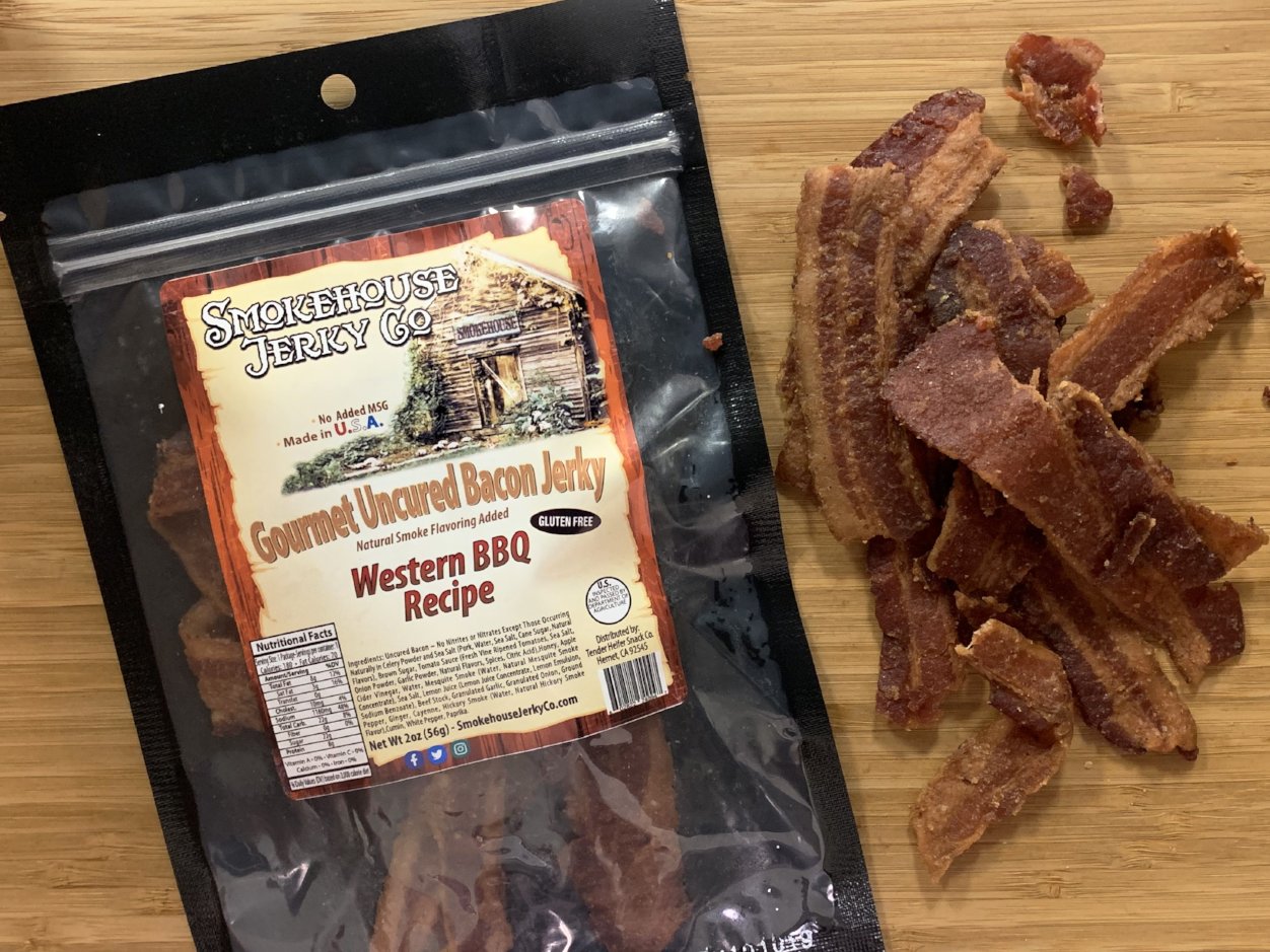 Western Barbecue Bacon Jerky - GLUTEN FREE